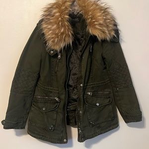 Guess utility jacket.